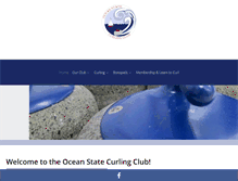Tablet Screenshot of oceanstatecurling.org